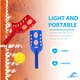 2 комплекта игра Scoop Ball Double Play Balls Scoop Toss and Catch And Catch Balls Scoop and Toss Ball Game Външни играчки с дръжка за деца Launcher Toss Game Sport Lingura Fitness Beach