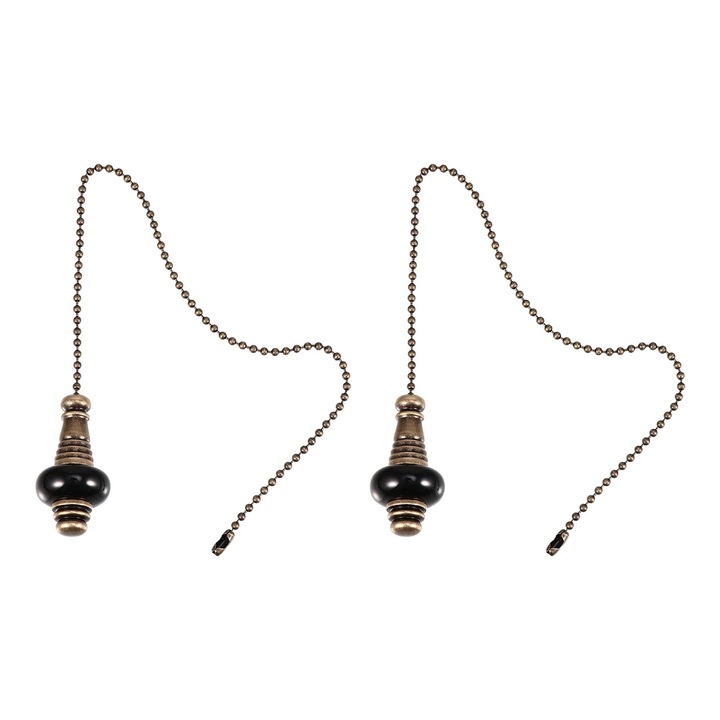 Pendule ceramice YANYXR set 2 piese alb 36x5.2x2.2cm