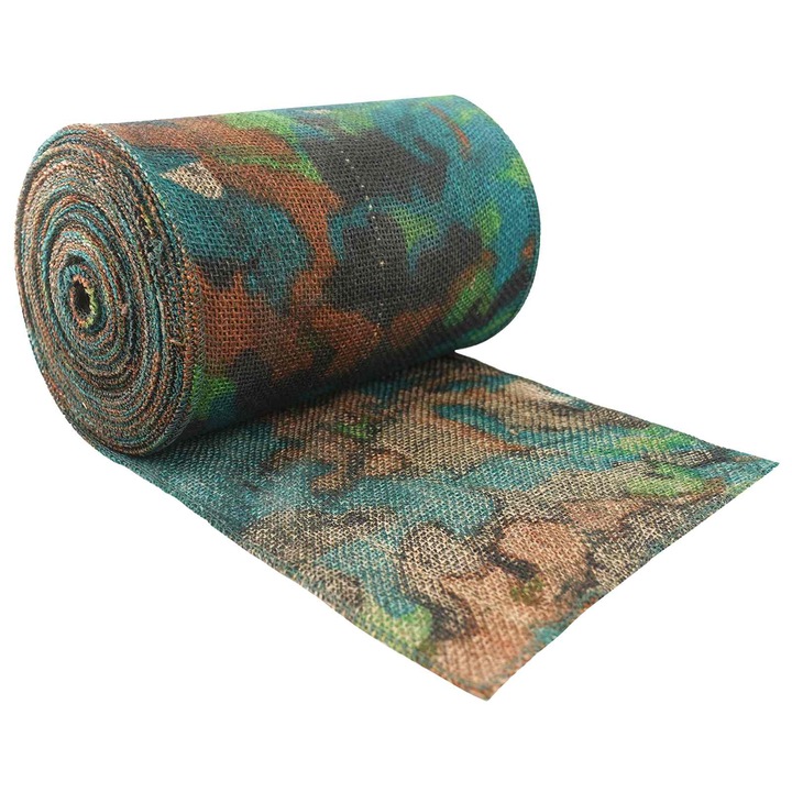 Ролка от Джут Камуфлаж vidaXL, 25 x 10000 см
