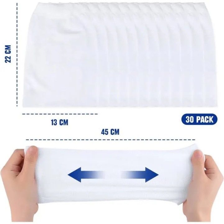 Set 30 sosete skimmer reutilizabile protectie filtrare piscine