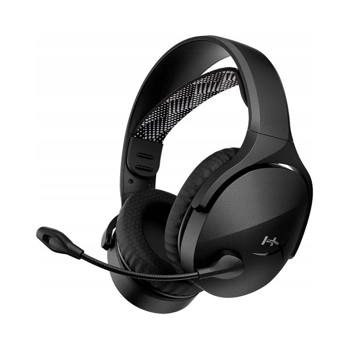 HyperX Cloud Jet vezeték nélküli fejhallgató, fekete, 40mm, Bluetooth, 290g