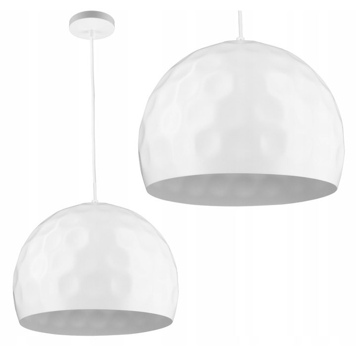 Висяща лампа Smartled B7109 бяло-сребриста 35x125см