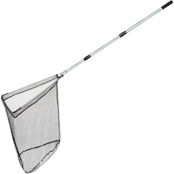 Teleszkópos merítőháló alumínium 2.13m 33x40x24cm többszínű