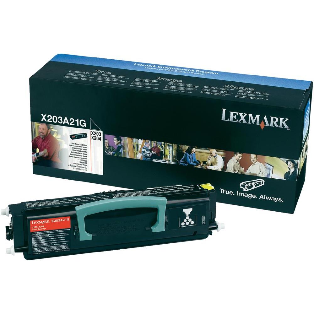 Toner Lexmark X203A21G Negru
