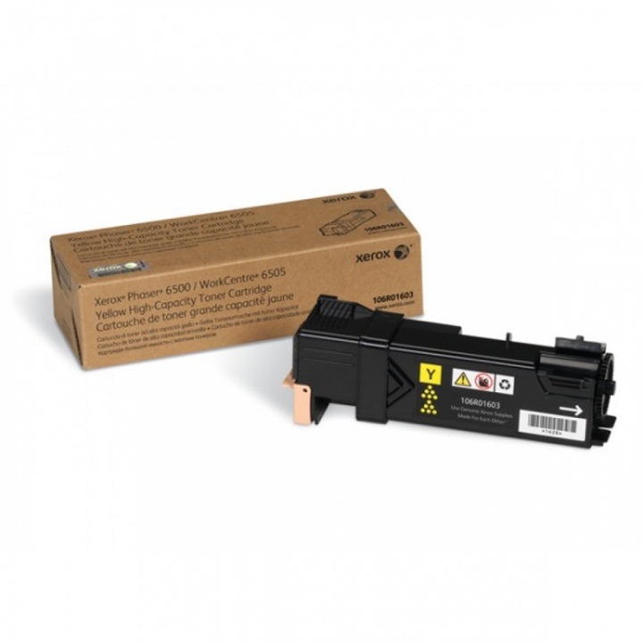 Тонер касета XEROX 106R01603, Yellow