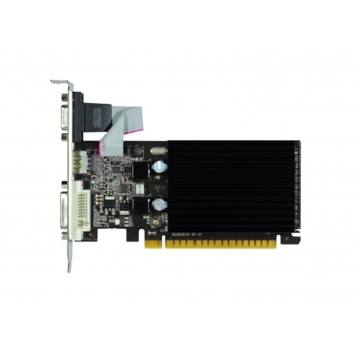 Placa video Palit NVIDIA GeForce 210, 1024MB, DDR3, 64bit, HDMI, DVI, VGA, Silent Cooling