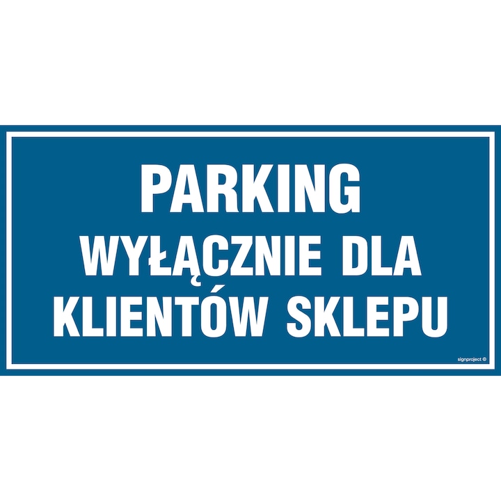 SignProject öntapadós fólia, 6 db-os szett, 600x200mm matricák