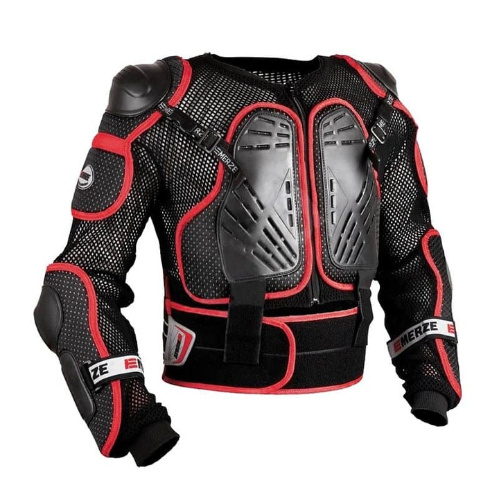EMERZE EM3 testvédelem, légáteresztő, állítható, fekete, 4XL
