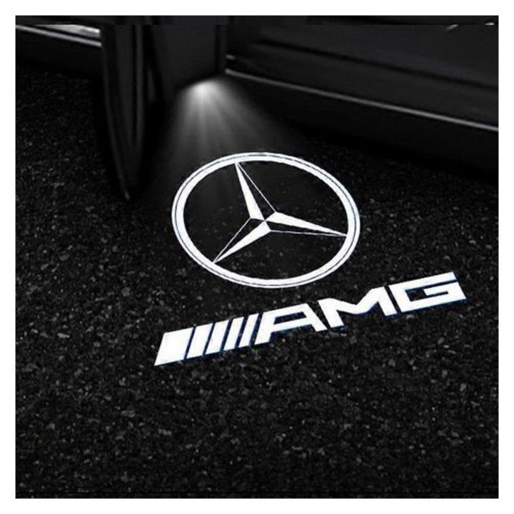 Mercedes-Benz multicolor ajtóprojektor szett (2 db)