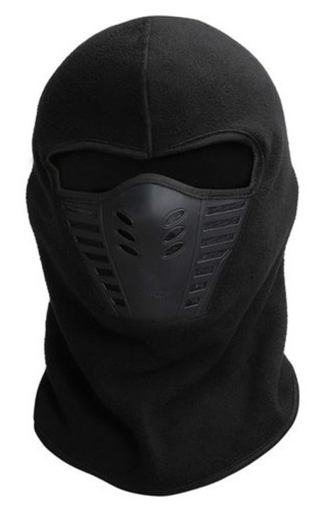 Cagula neopren cu grila anti-aburire, negru, marime unica