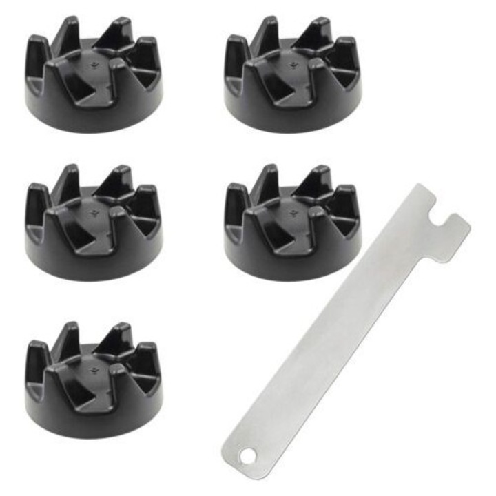 Set 5 piese embrayaj blender 9704230, metal cauciuc, 3.5x0.6x11.5cm, unelte inclus