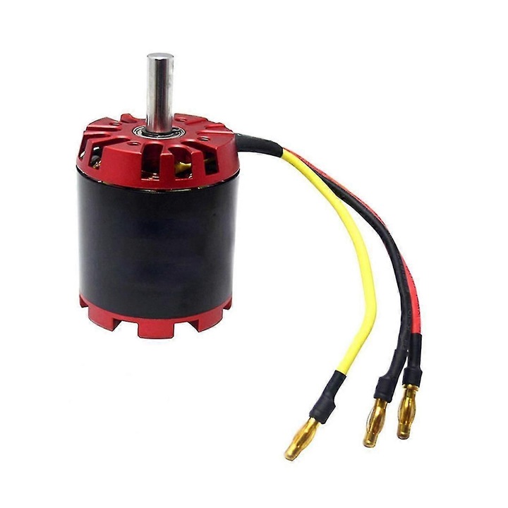 Motor fara perii 5065 rosu 1800W 36V 50x60x23mm 425g
