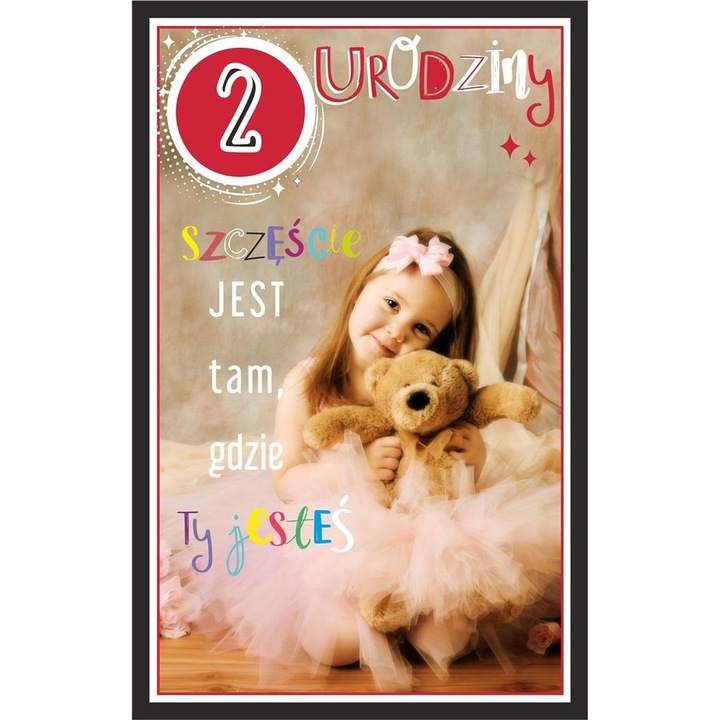 Felicitare AbCard aniversare fete eleganta cu plic