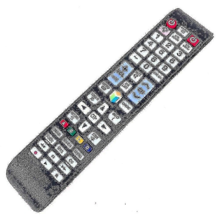 TV LED Smart távirányító, BN59-01179A, IR, 433 MHz, fekete