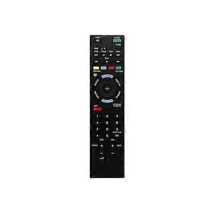 Univerzális távirányító Sony Bravia kompatibilis, fekete
