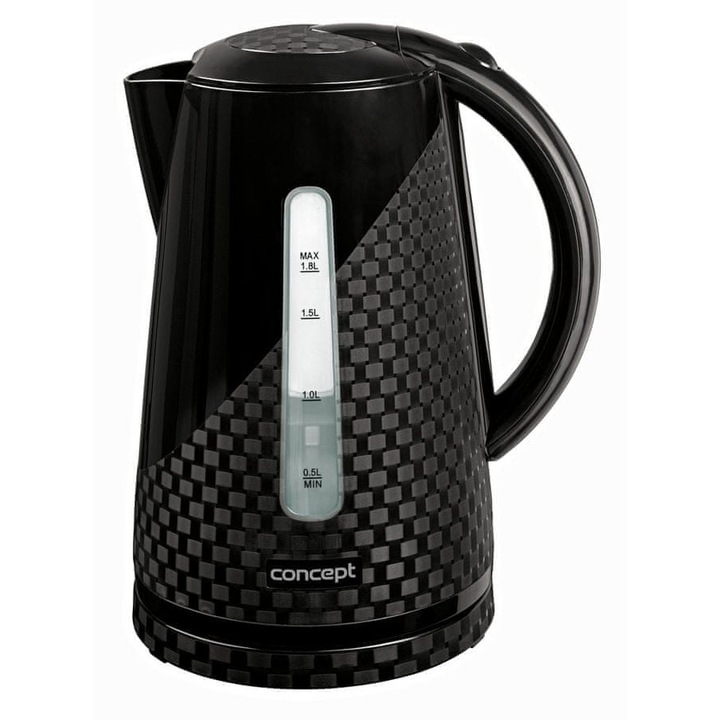 Fierbator electric Concept RK2321, 1.8L, rosu, 1850-2000W