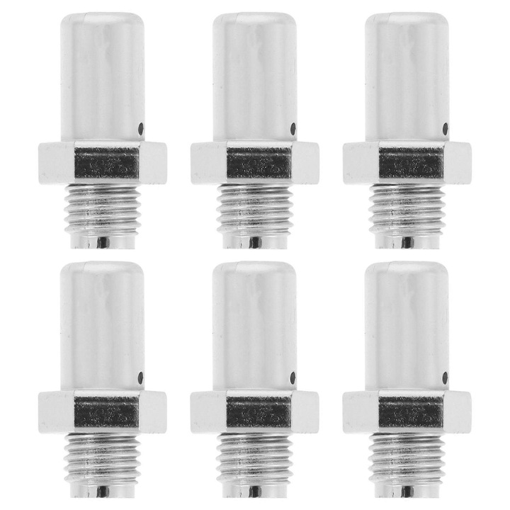 Set 6 duze pentru stingator, plastic, argintiu, 3.5x2x2cm, 500ml-1L