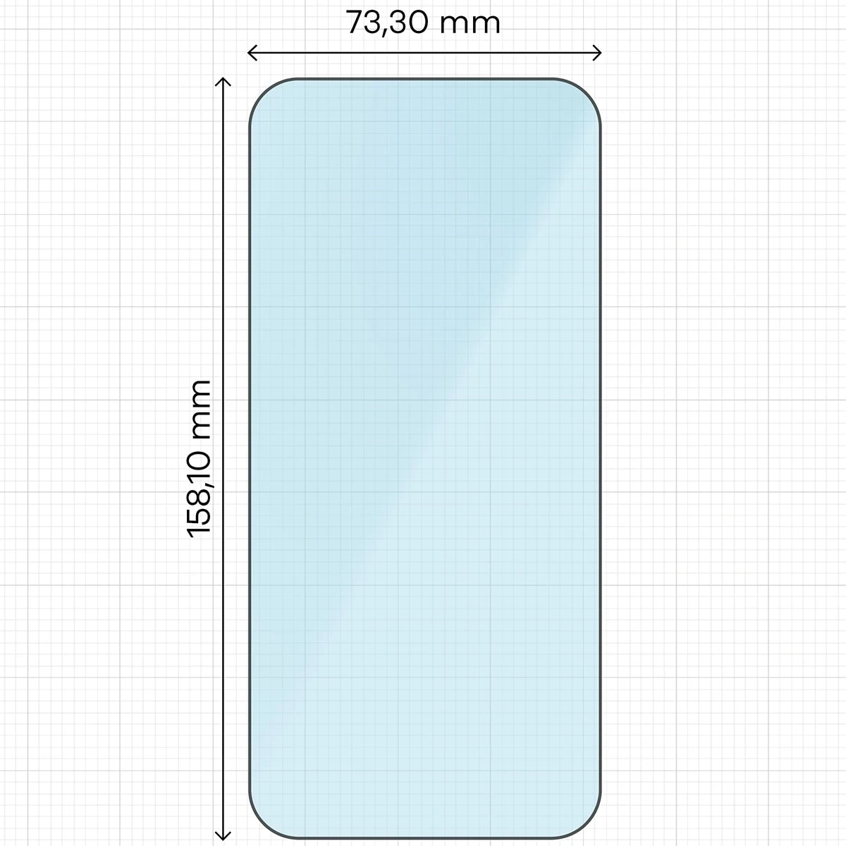 Folie sticla securizata Bizon Smart Glass compatibila cu Realme GT 8 / GT 8 Pro, Transparent