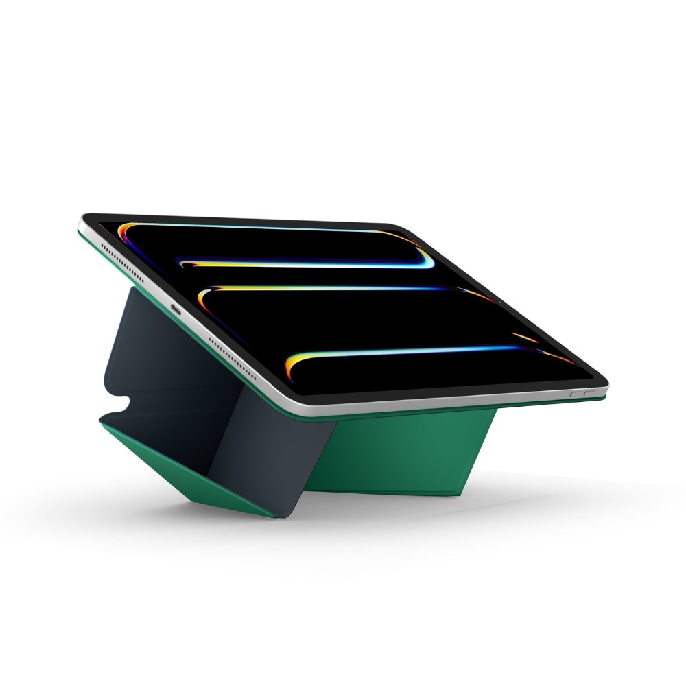 Husa tableta MOFT Dynamic Folio, albastru inchis, 11 inch, piele vegana