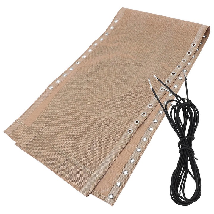 Material textil pentru scaun pliant exterior, bej, 160x48x0.1cm