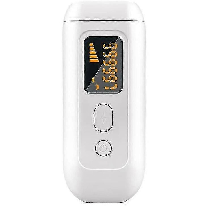 IPL Epilátor 990000 villanás, 5 teljesítményszint, 2 mód, fehér, LCD