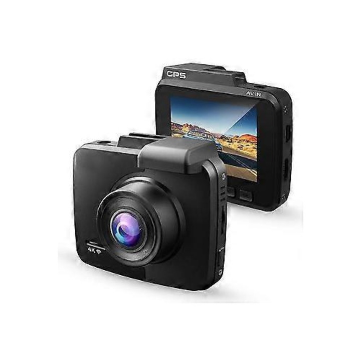 Autós kamera DVR, 5MP, 150 fokos látószög, fekete, 76x63x43mm