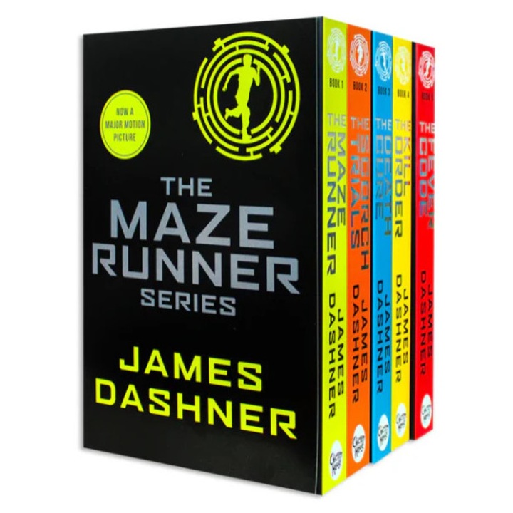 Set 5 carti The Maze Runner James Dashner, thriller, engleza, 1952 pagini, brosat, 2024