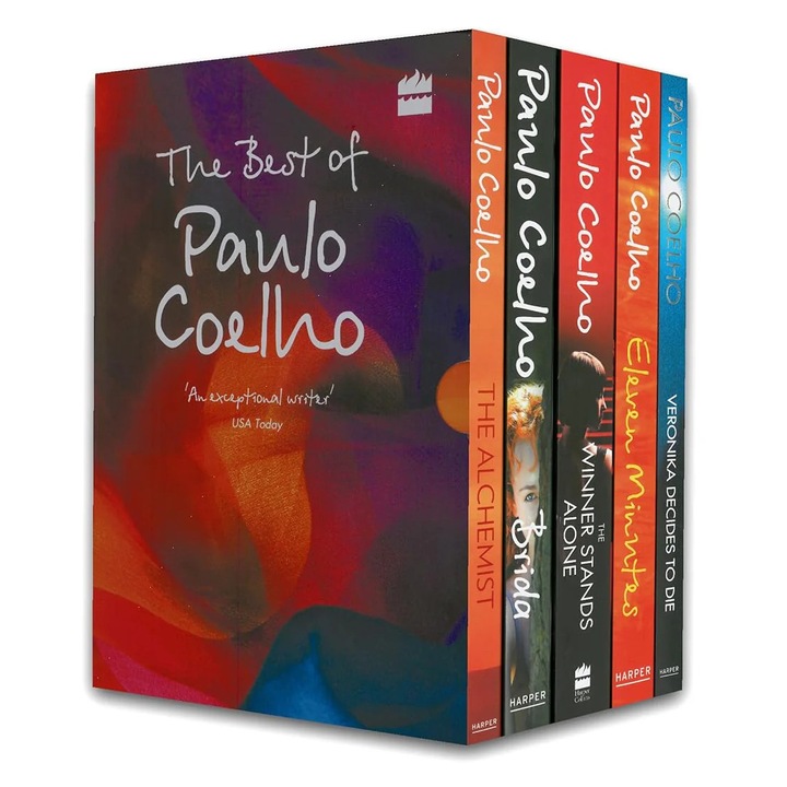 Colectia Paulo Coelho 5 carti, fictiune, brosata, engleza, 2024