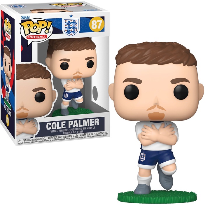 Figurina Funko POP Football Cole Palmer Anglia 9x9x10cm