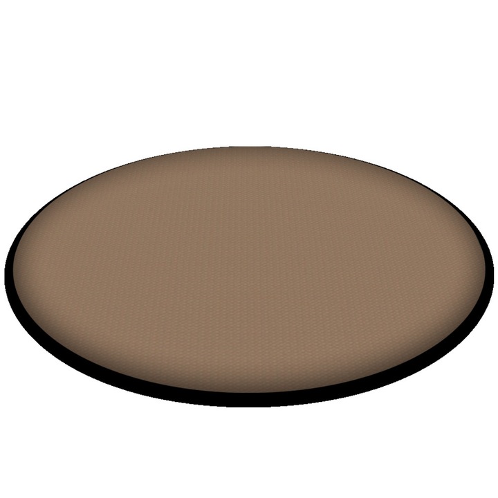 Bertoni UFO székpárna, puha hab, cappuccino, 35x2cm