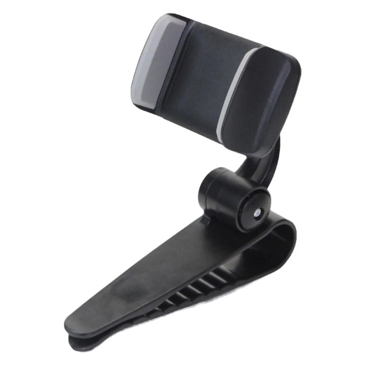 Suport telefon auto YANYXR ajustabil antiderapant negru 12.5x9x3cm
