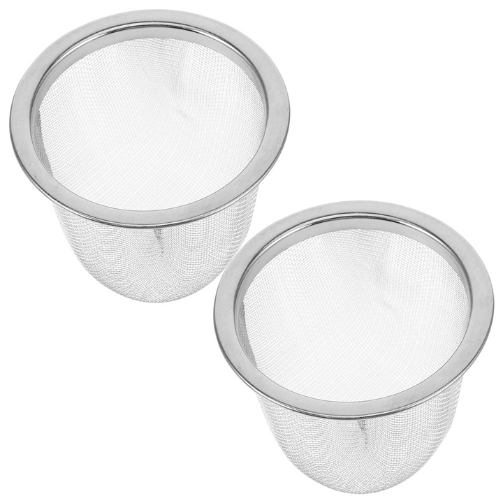 Set 2 infuzoare ceai YANYXR inox 6x6x5cm argintiu