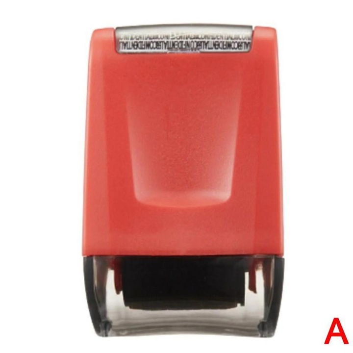 Stampila cu roller YANYXR protectie identitate confidentialitate plastic
