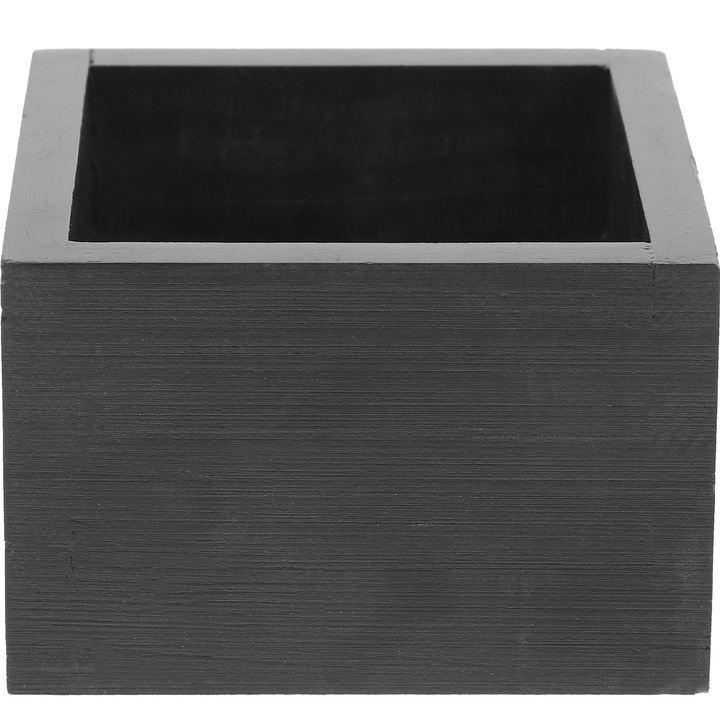 YANYXR fekete fa szaké doboz 8.4x8.4x5.5cm