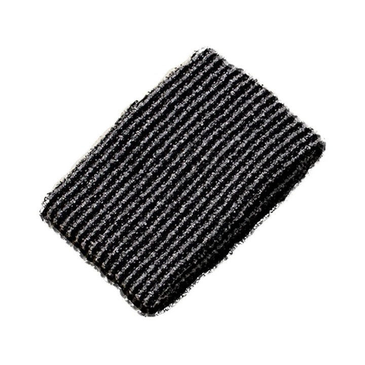 YANYXR fürdőlepedő, hámlasztó, fekete-fehér, 100x23x1cm