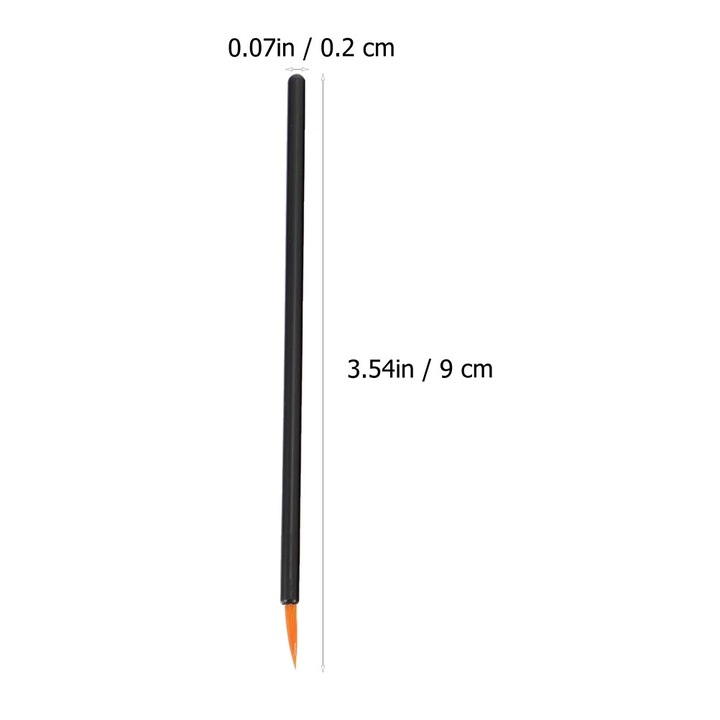 YANYXR sminkapplikátor ecsetkészlet, 100 db, fekete, 9x6.5x0.2cm