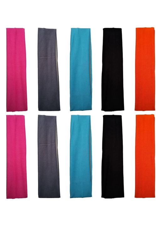 YANYXR sport fejpánt szett, 10 db, többszínű, 20x5x0.3cm, nőknek