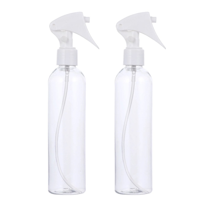 YANYXR szórófejes flakonok, 6 db-os készlet, 250ml, átlátszó, 7x5x22cm