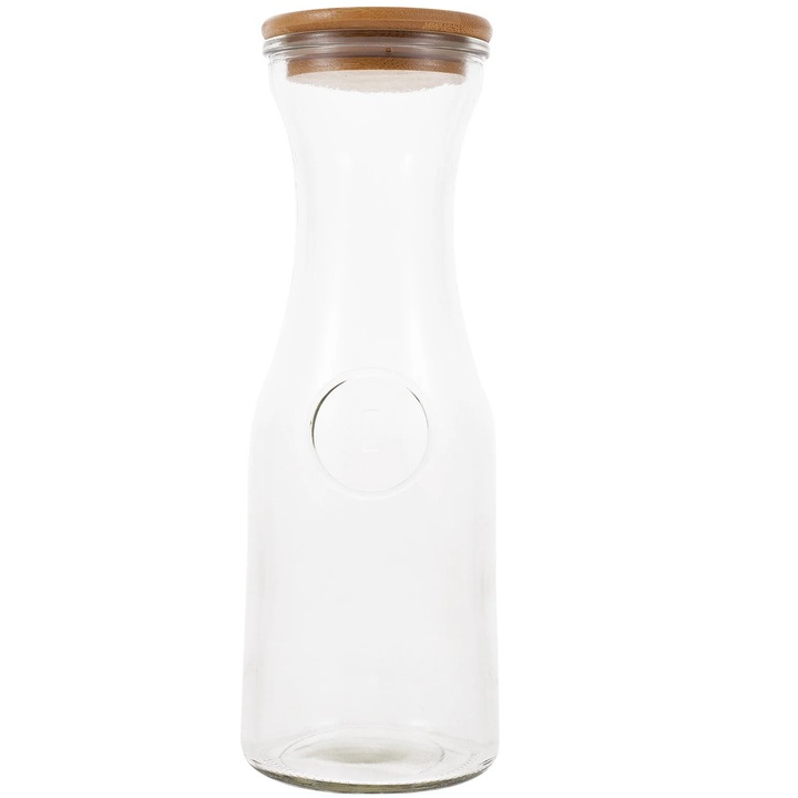 Бутилка за напитки YANYXR 1000ml прозрачна 30x9.5x9.5cm