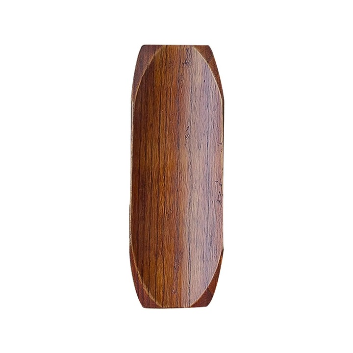 Tava lemn YANYXR naturala 17x6x1.5cm pentru sushi desert paine