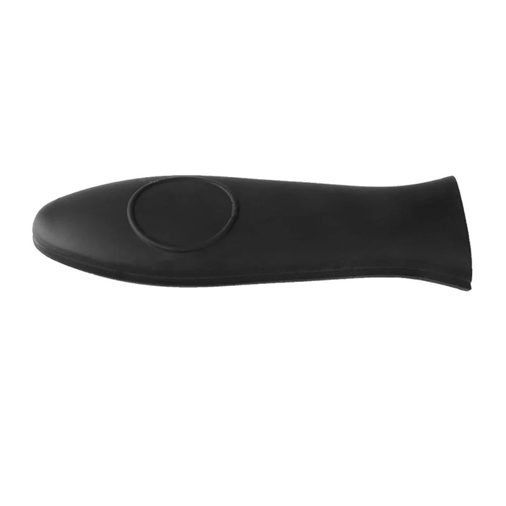 Capac maner oala YANYXR silicon negru 14.3x5x2cm izolare termica antiderapant