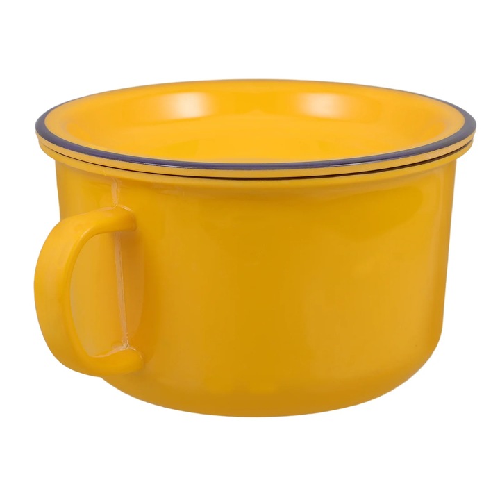 YANYXR vintage melamin tál 18x15.5x9cm 1150ml fehér