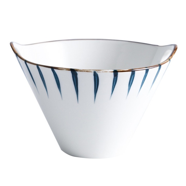 Bol ceramic YANYXR 640ml, culoare variata, 16.5x16.5x10cm