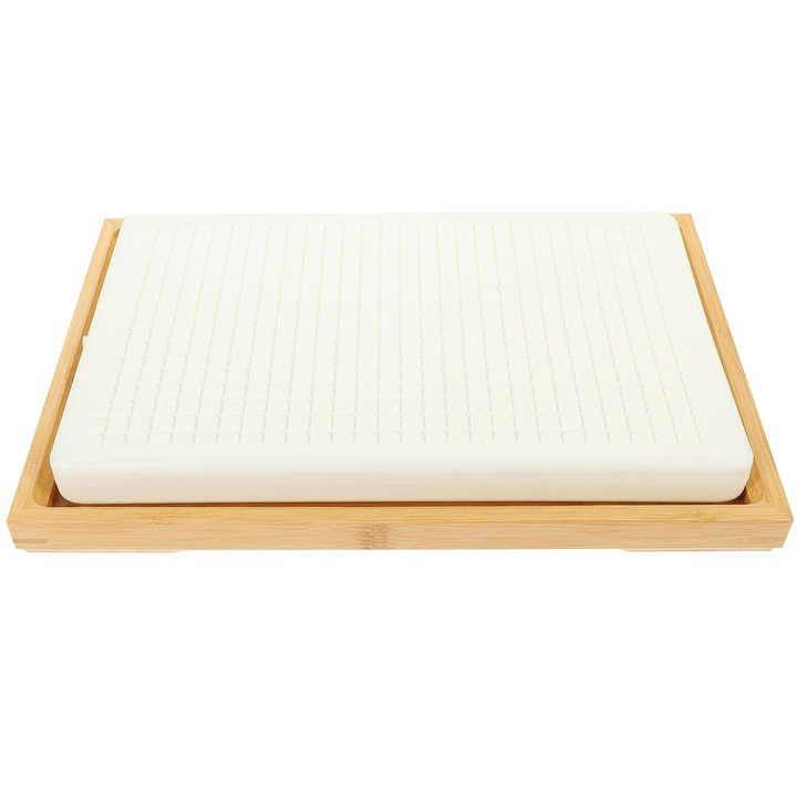 Platou sushi YANYXR bambus plastic 33x22x2.5cm set