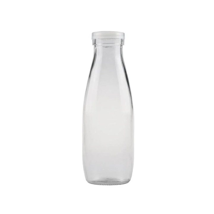 Комплект от 5 бутилки YANYXR 500ml стъкло, прозрачни, 6.5x6.5x20.8cm