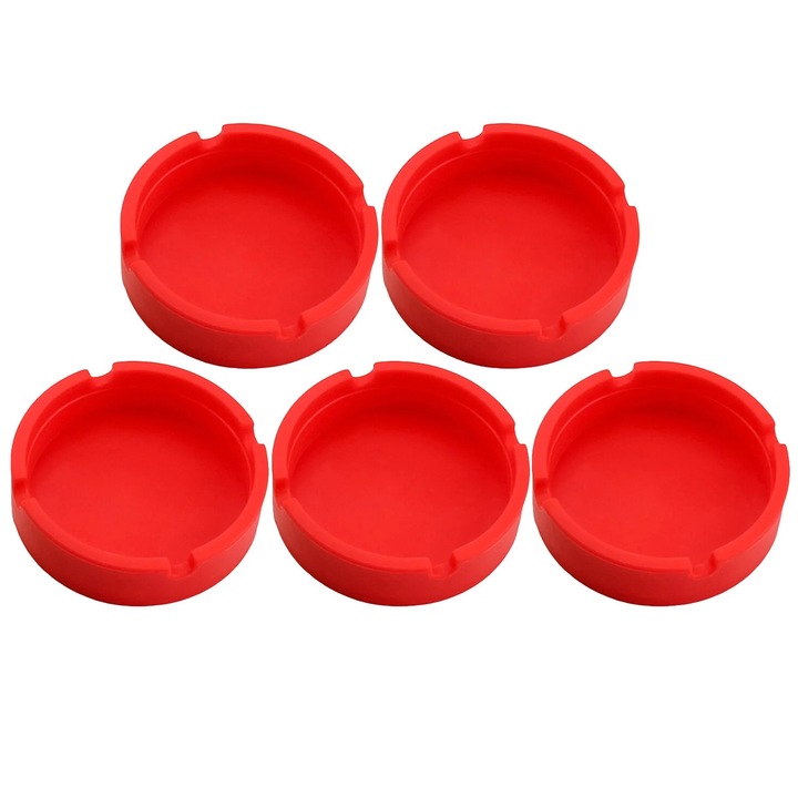 Set 5 suporturi stivuire sticle YANYXR silicon durabil multicolor