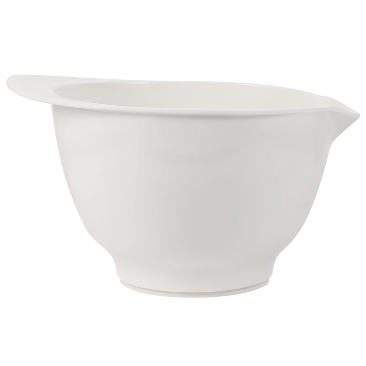 Bol pentru alimente YANYXR melamina, durabil, usor de curatat, alb, 20x10cm