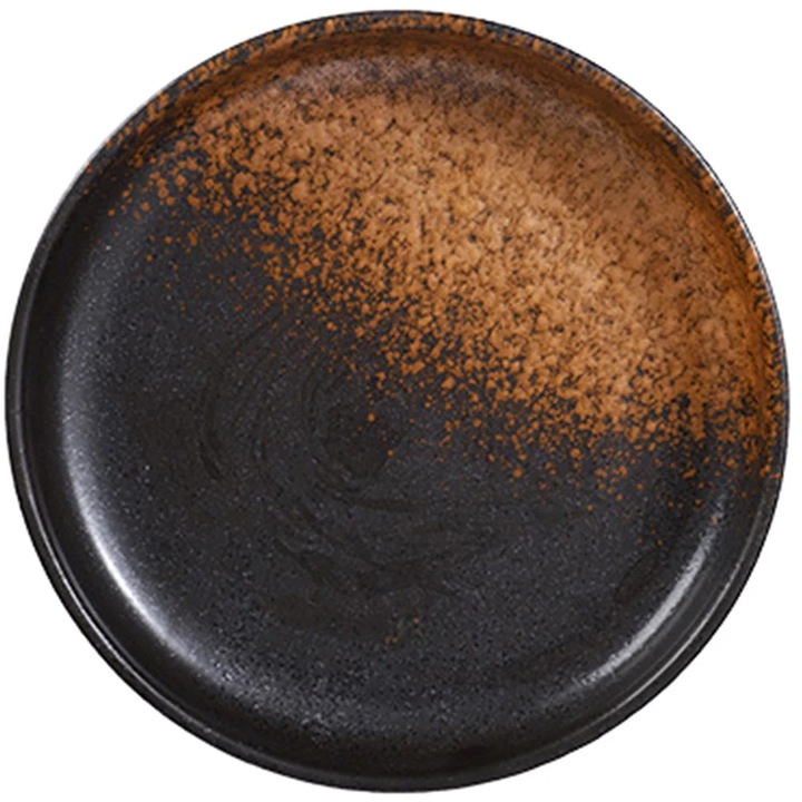Farfurie ceramica YANYXR, 20.5x20.5x4cm, adanca, alba
