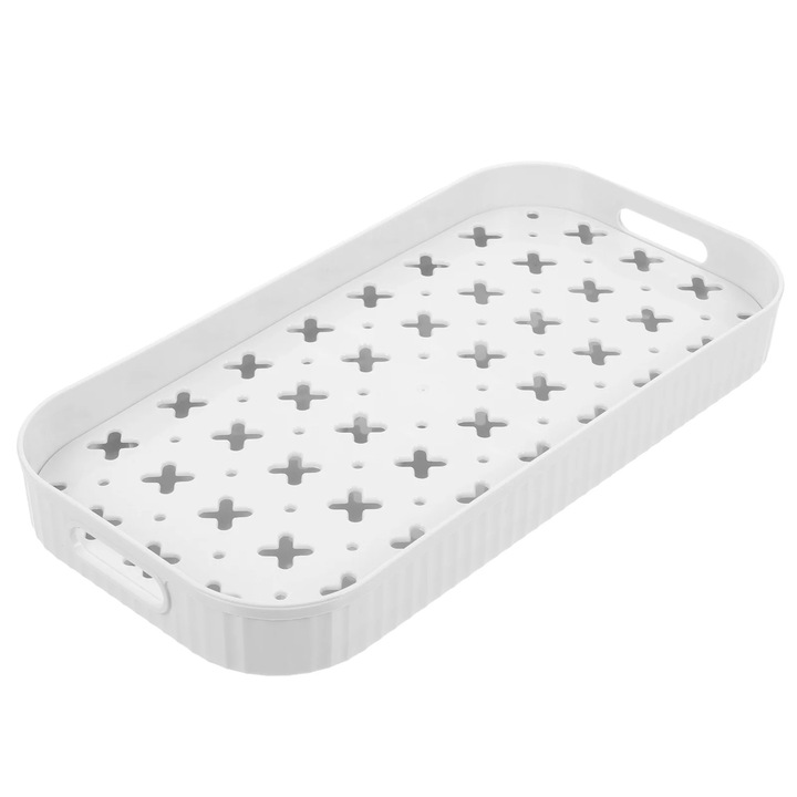 YANYXR fehér edényszárító 32x16.5x4cm PP-ből