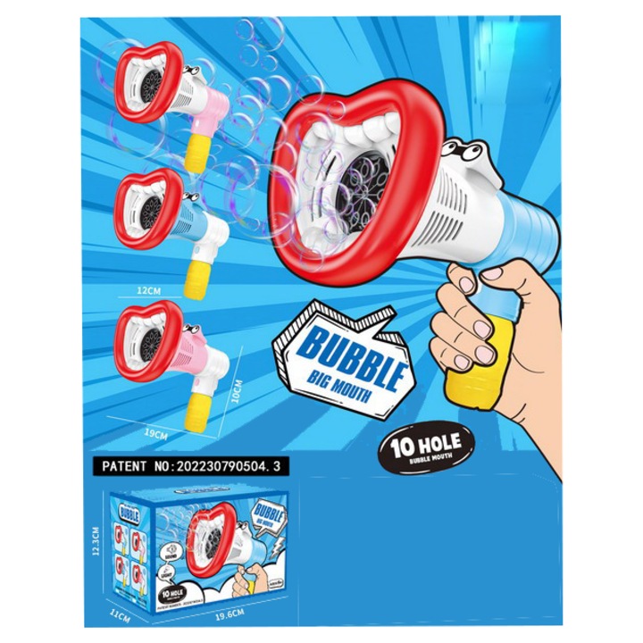 Set Pistol de Jucarie, Plastic Durabil, Idee Cadou Copii 6+ Ani